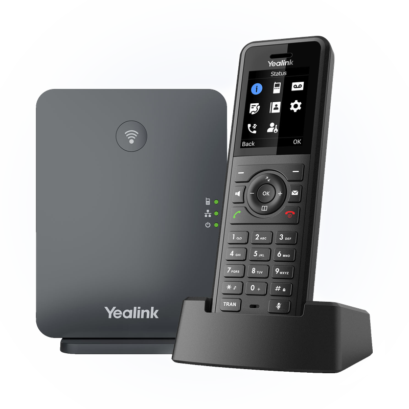 IP-DECT-система Yealink W77P (база W70B + трубка W57R)