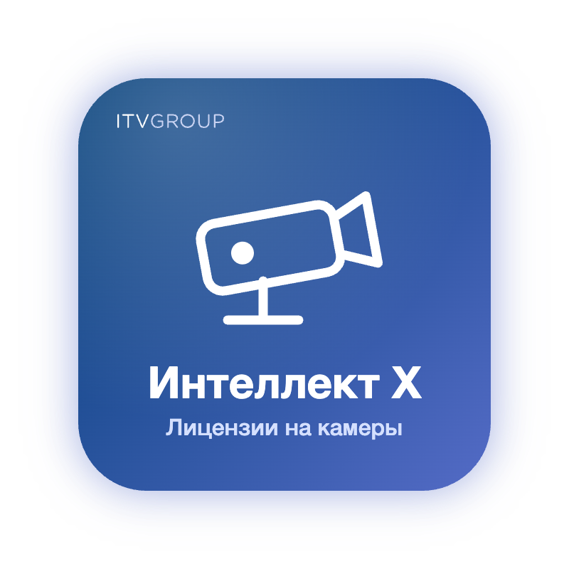 Интеллект Х — лицензии на подключение видеокамер