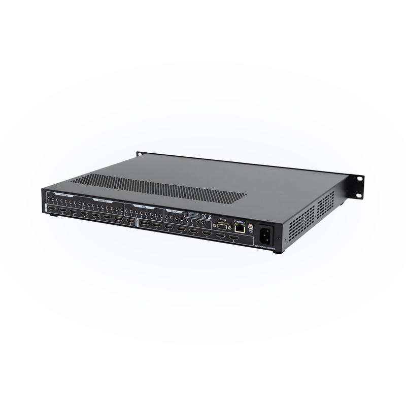 Матричный коммутатор 8×8 с контроллером видеостены Vissonic VIS-UHD0808-VW