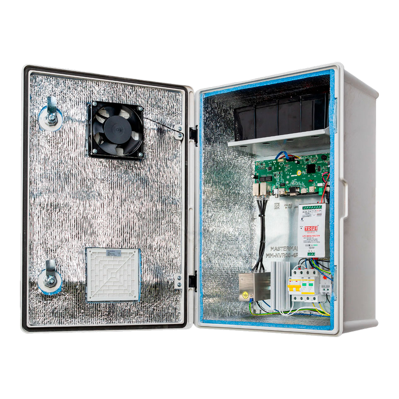 IP-видеорегистратор Mastermann MM-NVR8-8P(ГЗ АКБ)
