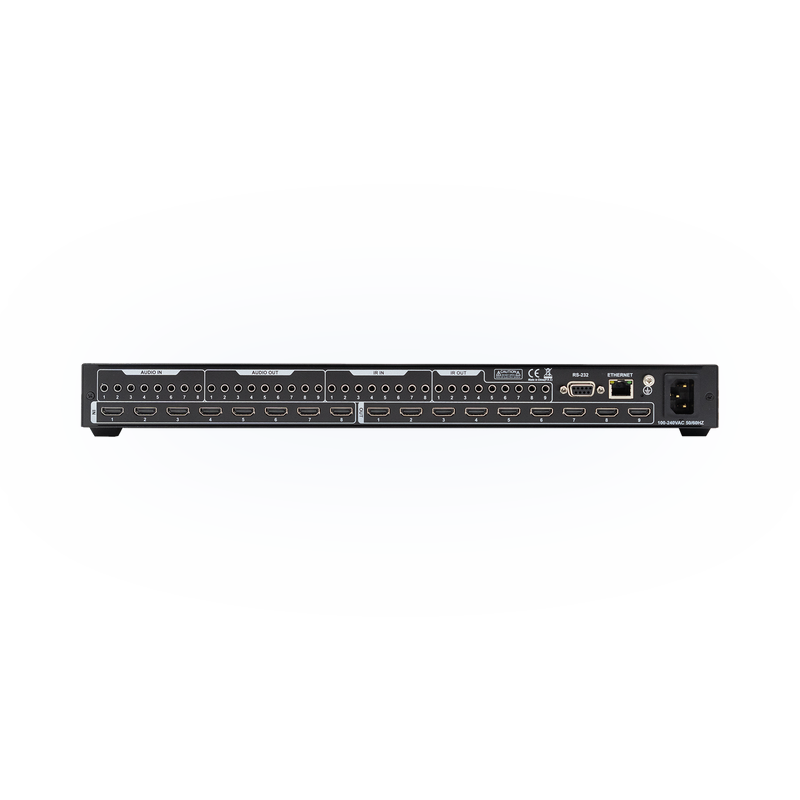 Матричный HDMI-коммутатор 8×9 Vissonic VIS-UHD0809-VW