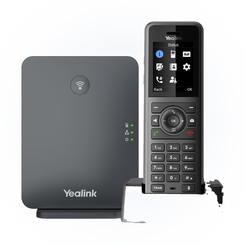 IP-DECT-система Yealink W77P (база W70B + трубка W57R)