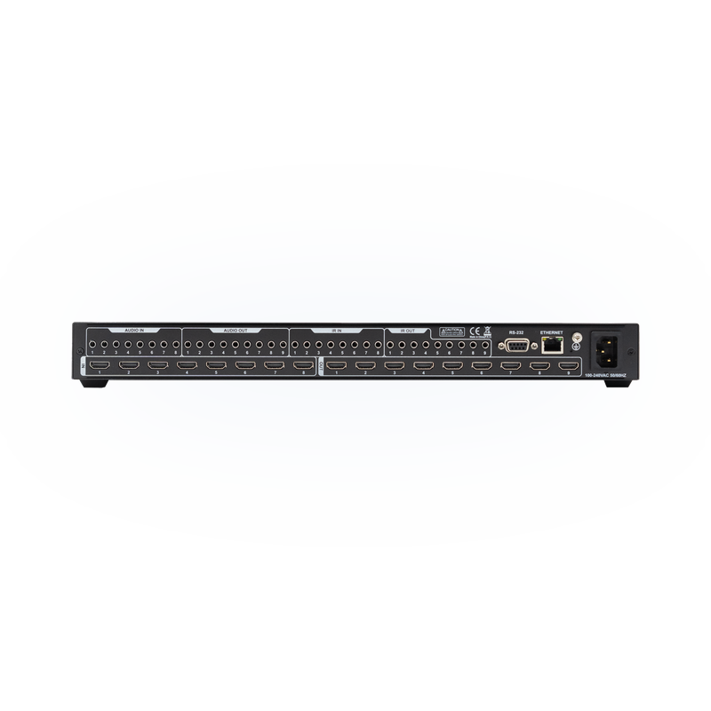 Матричный HDMI-коммутатор 8×9 Vissonic VIS-UHD0809-M-VW с мультивью