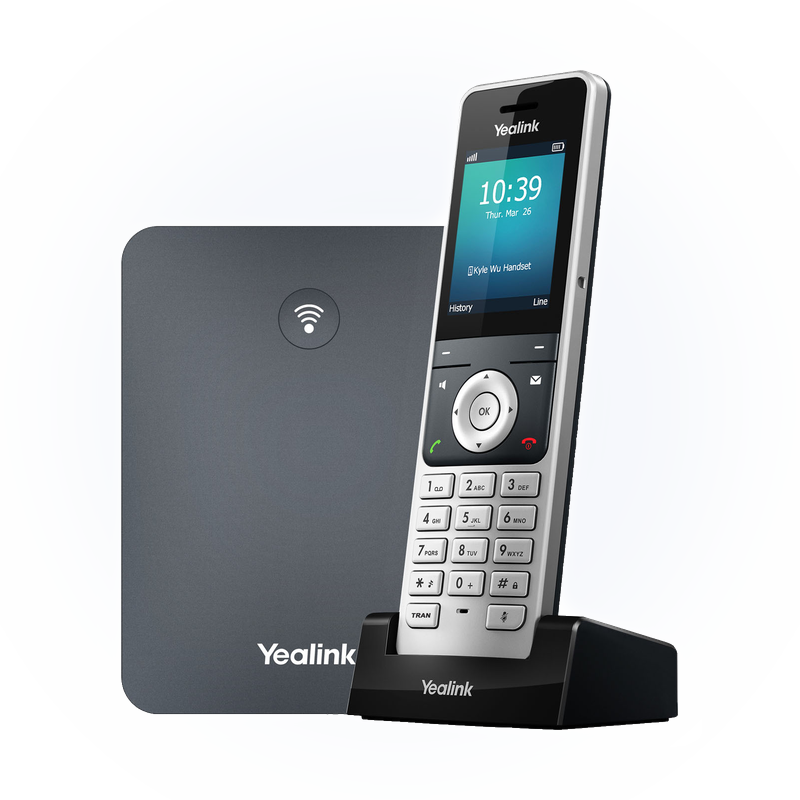 IP-DECT-система Yealink W76P (база W70B + трубка W56H)