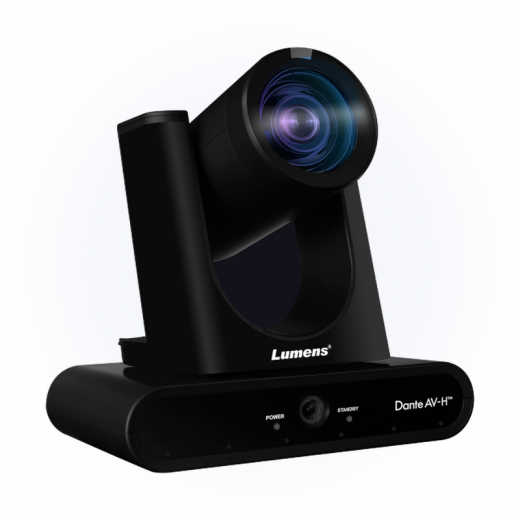 PTZ-камера 4K с аудио- и видеотрекингом Lumens VC-TR60A Dante AV-H