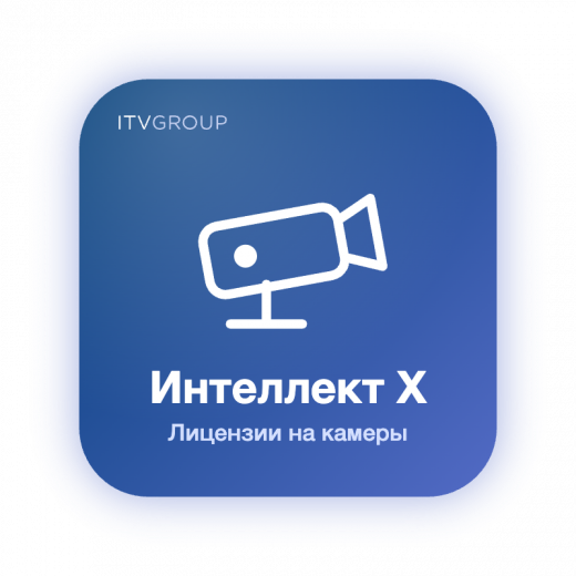 Интеллект Х — лицензии на подключение видеокамер
