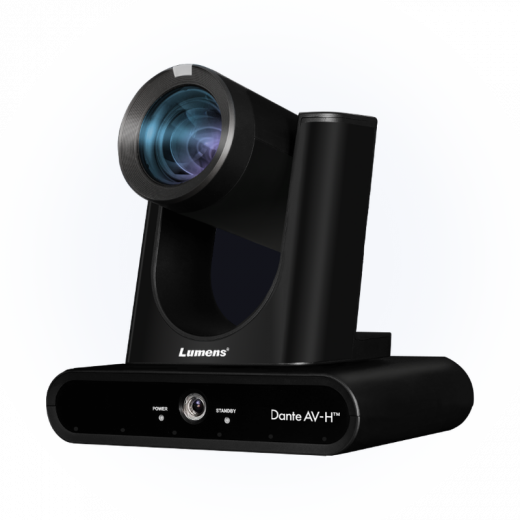 PTZ-камера 4K с аудио- и видеотрекингом Lumens VC-TR60A Dante AV-H