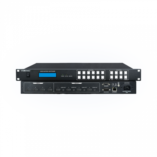 Матричный HDMI-коммутатор 4×4 Vissonic VIS-PHD44