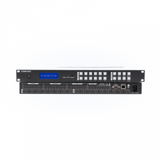 Матричный HDMI-коммутатор 8×9 Vissonic VIS-UHD0809-M-VW с мультивью