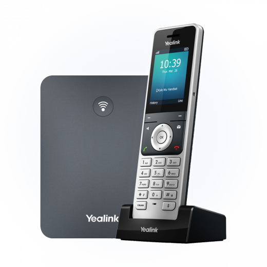 IP-DECT-система Yealink W76P (база W70B + трубка W56H)